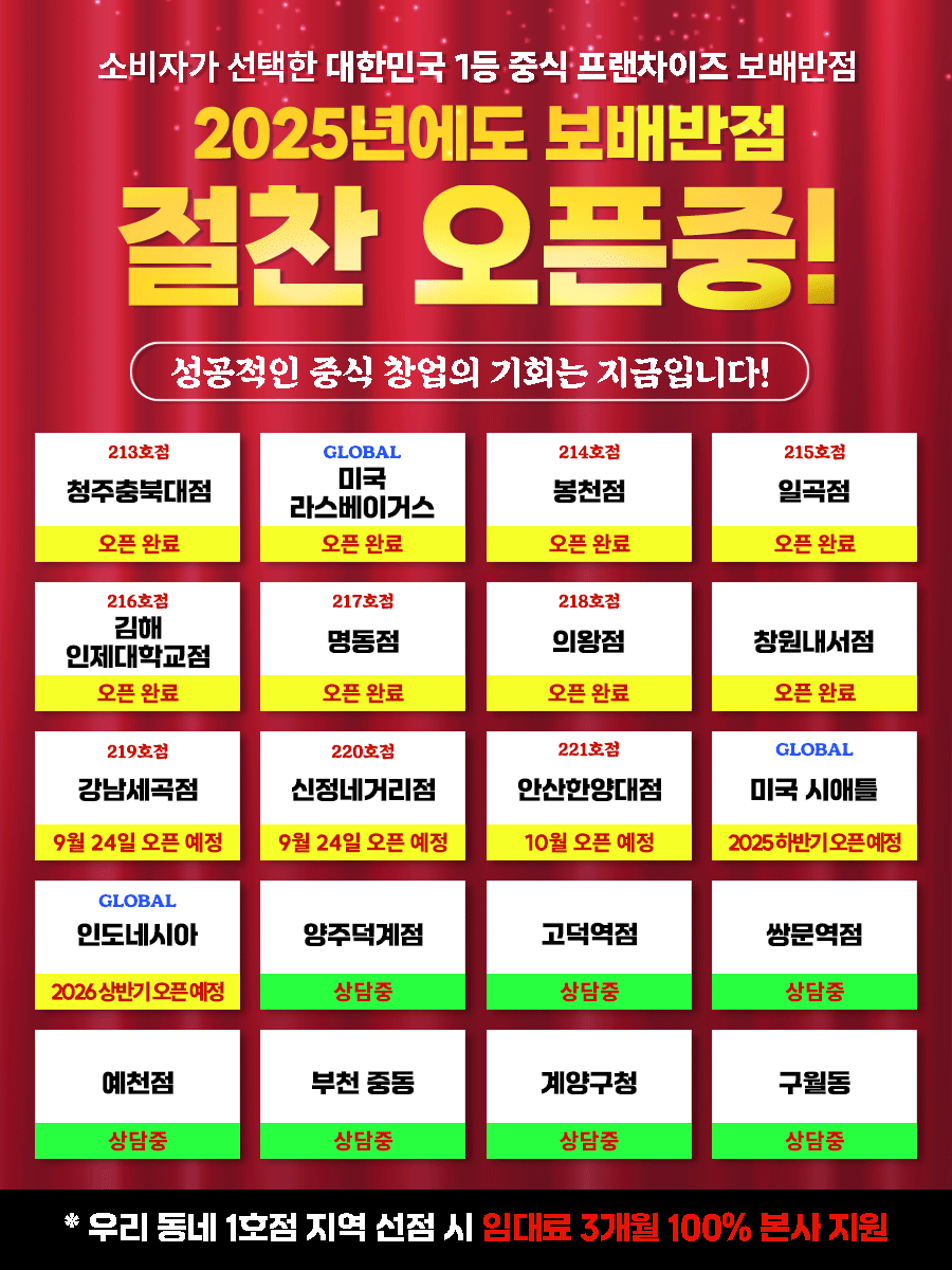 오픈현황